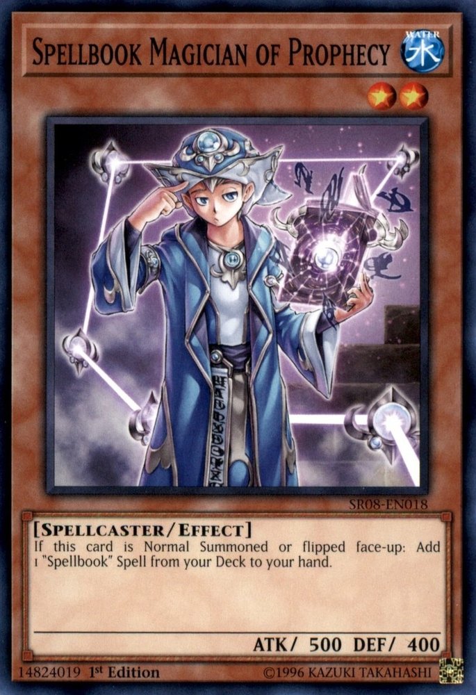Spellbook Magician of Prophecy [SR08-EN018] Common