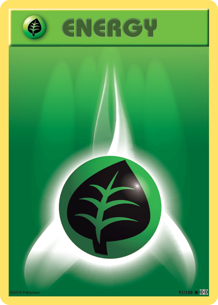 Grass Energy (91/108) [XY: Evolutions]