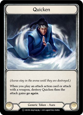 Quicken [U-CRU196] (Crucible of War Unlimited)  Unlimited Rainbow Foil