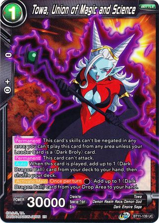 Towa, Union of Magic and Science (BT11-139) [Vermilion Bloodline]