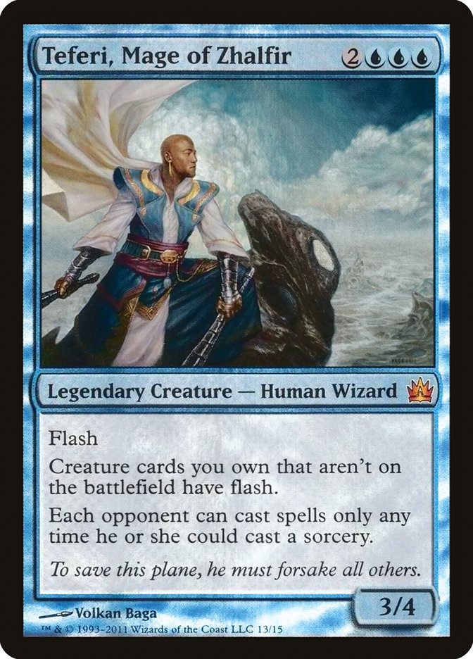 Teferi, Mage of Zhalfir [From the Vault: Legends]