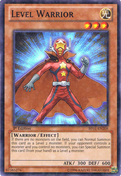 Level Warrior [BP01-EN208] Starfoil Rare