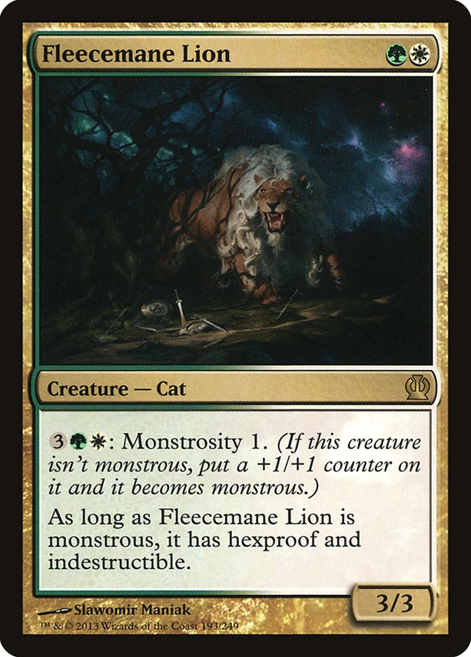 Fleecemane Lion [Theros]