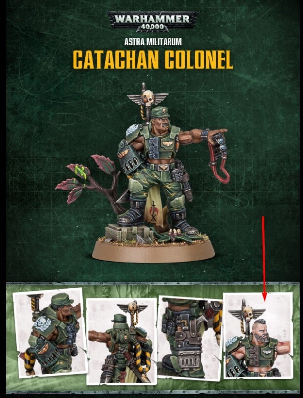 Warhammer Catachan Colonel