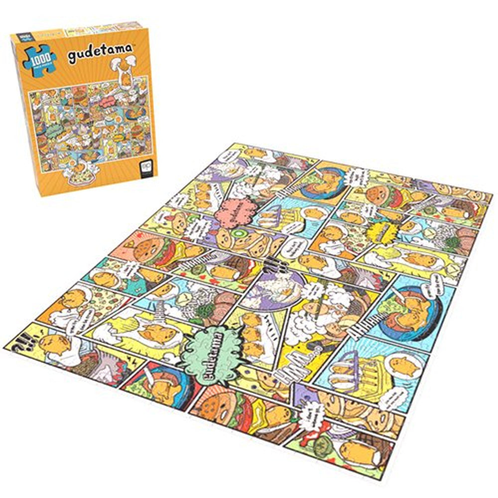 Gudetama "Amazing Egg-ventures" 1000 Piece Puzzle