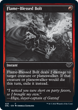 Flame-Blessed Bolt [Innistrad: Double Feature]