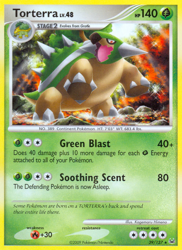 Torterra (39/127) [Platinum: Base Set]