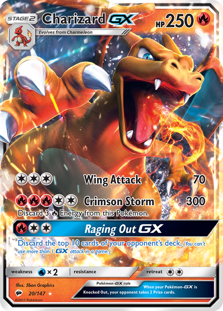 pokemon sun and moon charizard card Evolves from Charmeleon Amazon.com: Pokemon TCG: Sun &