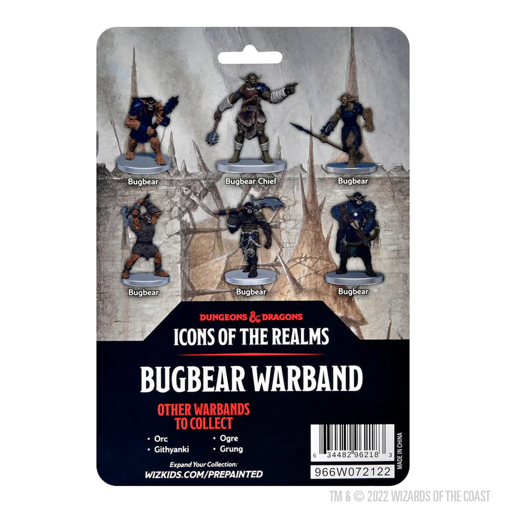 Dungeons & Dragons Icons of the Realms: Bugbear Warband