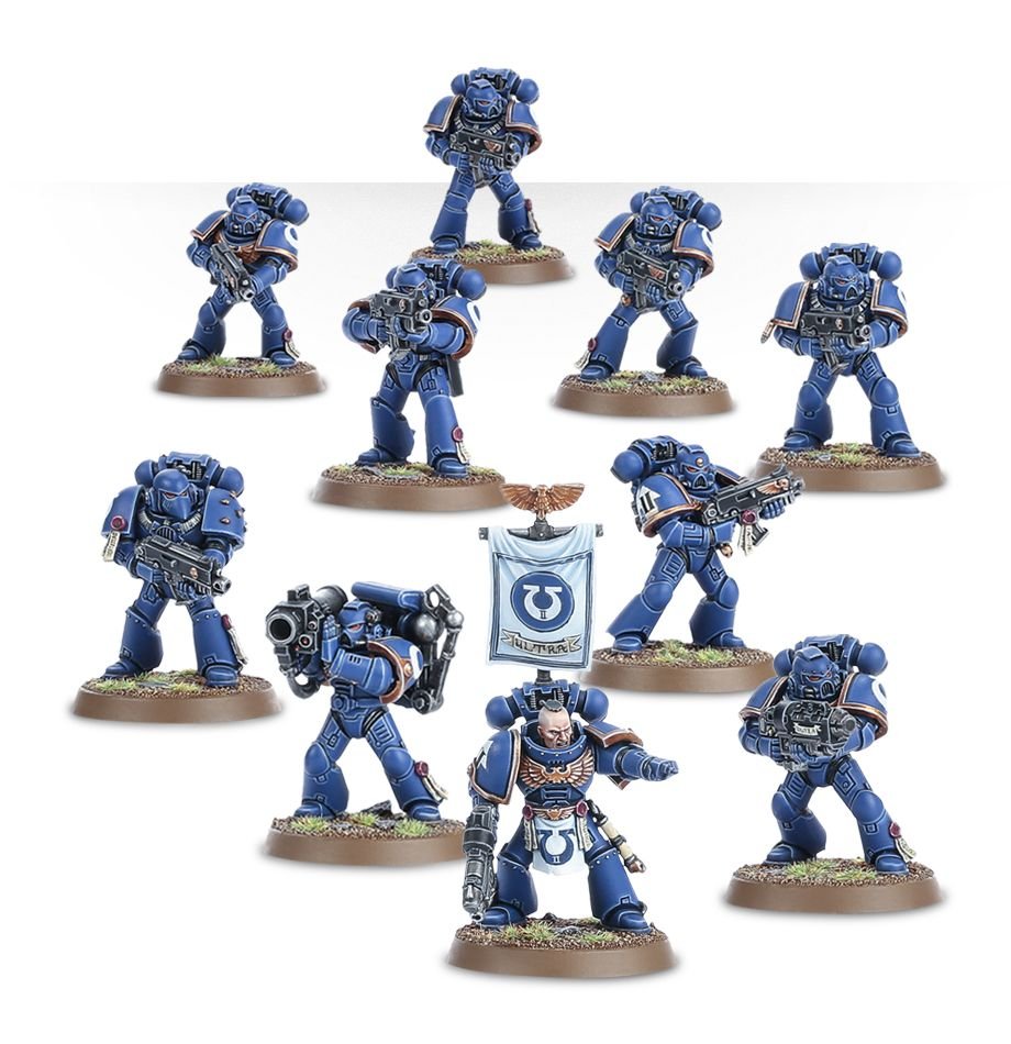 Warhammer Tactical Squad Space Marines
