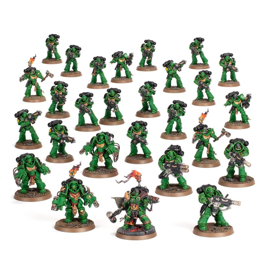Warhammer 40K Salamanders Warforged Strike Force
