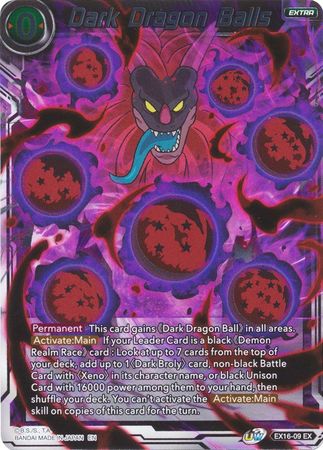 Dark Dragon Balls (EX16-09) [Ultimate Deck]