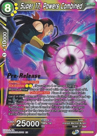 Super 17, Powers Combined (BT14-112) [Cross Spirits Prerelease Promos]