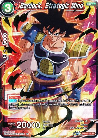 Bardock, Strategic Mind (BT11-025) [Vermilion Bloodline]