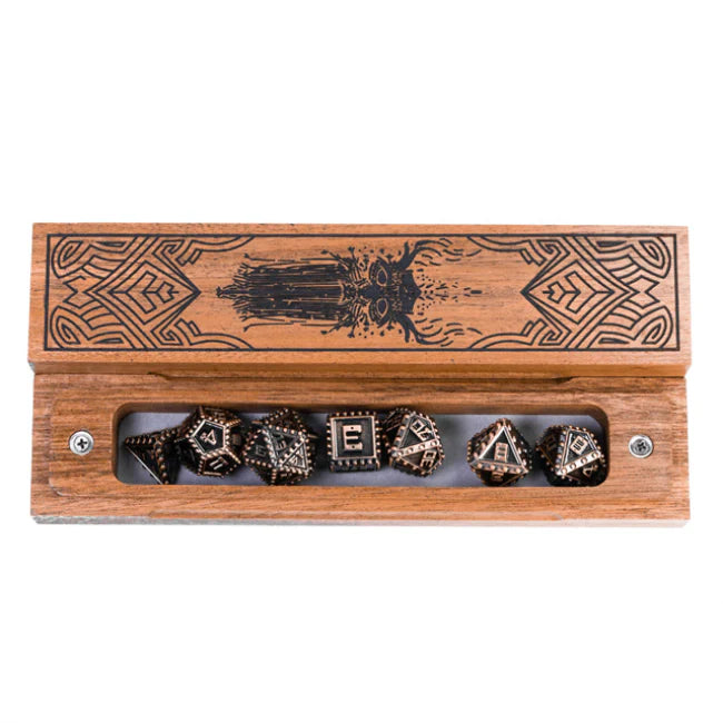 Ancestral Tomb Sapele Wood Dice Box