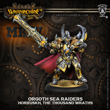 WARMACHINE: ORGOTH: HORRUSKH THE THOUSAND WRATHS (MK IV WARCASTER) (Release Nov 2022)