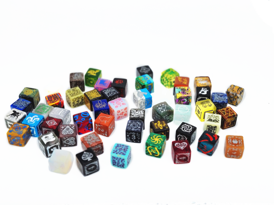 Glyphic Dice Level Up Dice Gaming