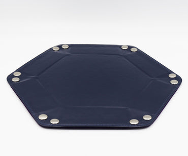 Dice Tray Leatherette & Velvet