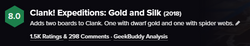 CLANK! Expeditions Gold and Silk