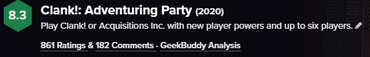 CLANK! Adventuring Party