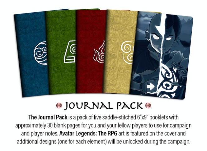 Avatar Legends RPG Kickstarter Bundle