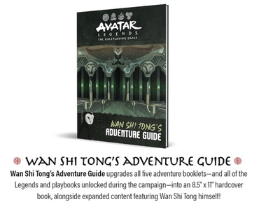 Avatar Legends RPG Kickstarter Bundle