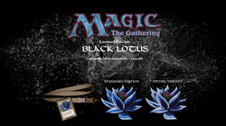Black Lotus AR Pin and Lanyard Set by Pinfinity