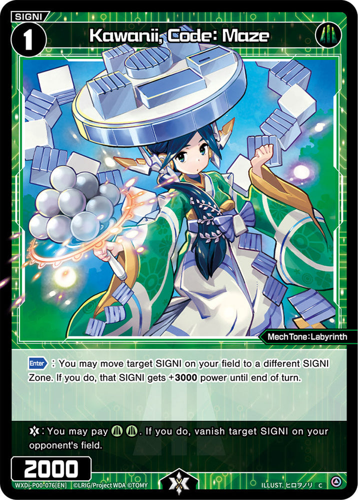 Kawanii, Code: Maze