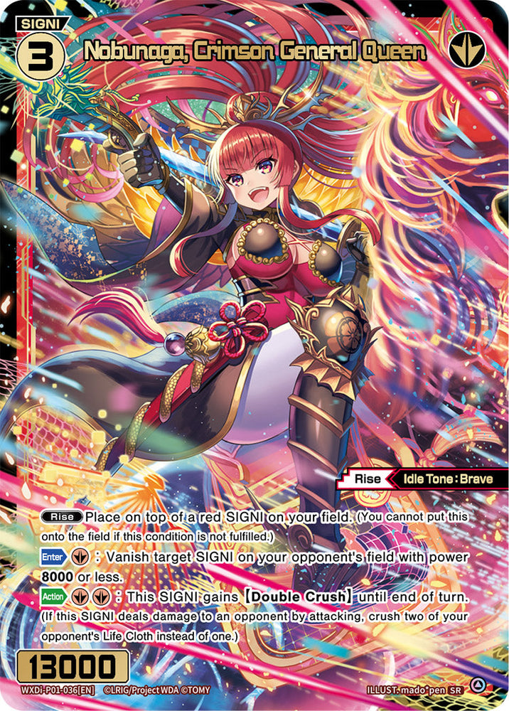 Nobunaga, Crimson General Queen