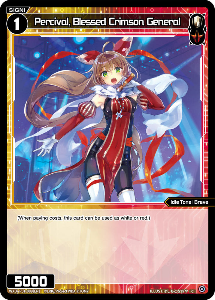 Percival, Blessed Crimson General