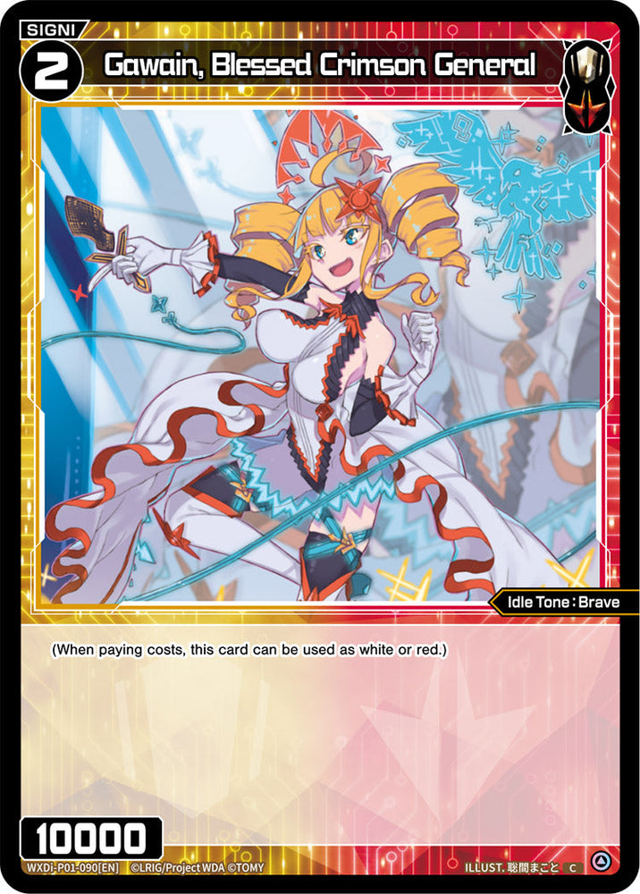 Gawain, Blessed Crimson General