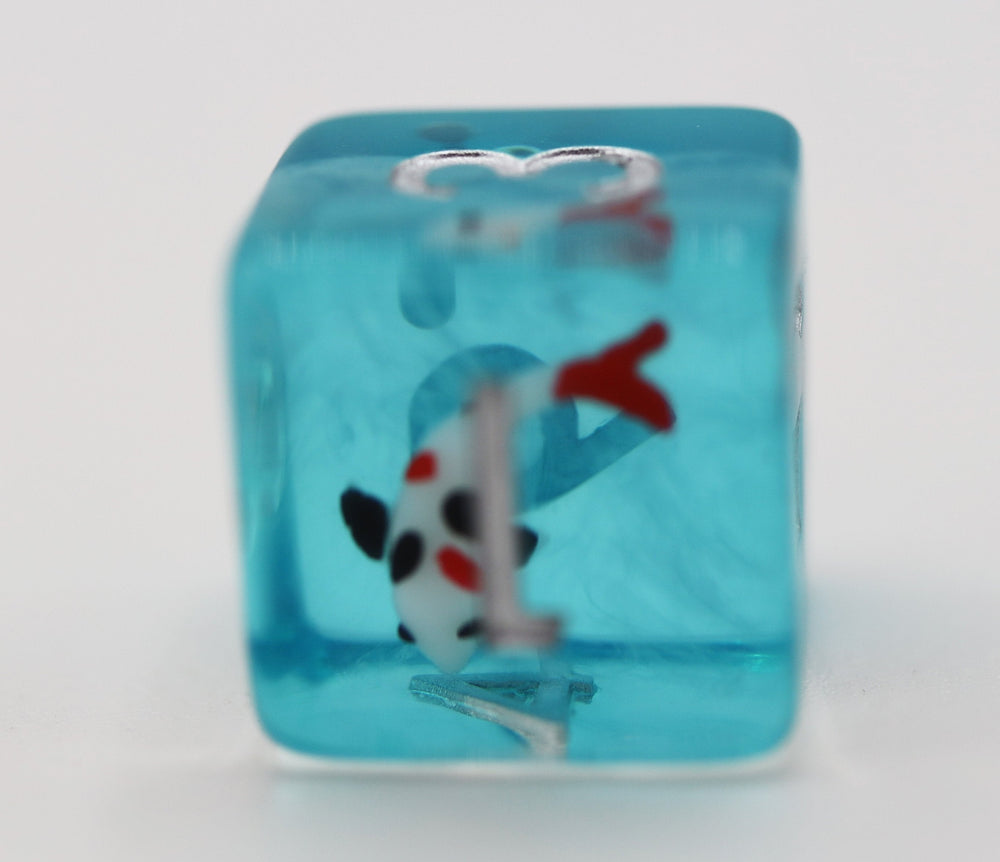 Water Garden Koi RPG Dice Set