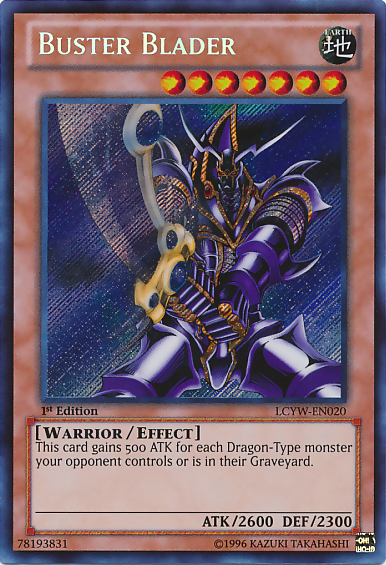 yugioh card buster blader Buster Blader [LCYW-EN020] Secret Rare