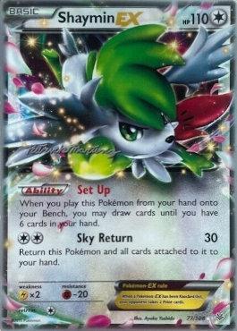Shaymin EX (77/108) (Punches 'n' Bites