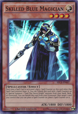 Skilled Blue Magician [SECE-ENS07] Super Rare