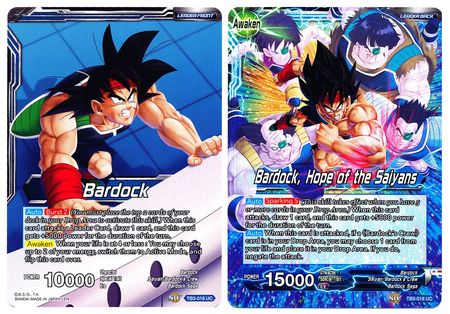 Bardock // Bardock, Hope of the Saiyans (Giant Card) (TB3-018) [Oversized Cards]