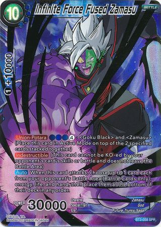 dragon ball super card game zamasu MM4-054 Goku Black & Zamasu UR (2024) main image 0