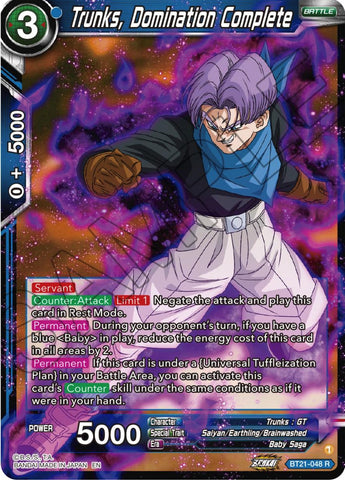 Trunks, Domination Complete (BT21-048) [Wild Resurgence]