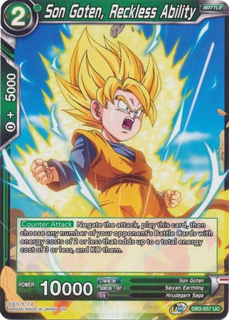 Son Goten, Reckless Ability (DB3-057) [Giant Force]