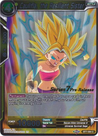 Caulifla, the Resilient Sister (BT7-084_PR) [Assault of the Saiyans Pr Caulifla, the Resilient Sister (BT7-084_PR) [Assault of the Saiyans Pr