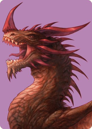 The Ur-Dragon Art Card [Commander Masters Art Series]