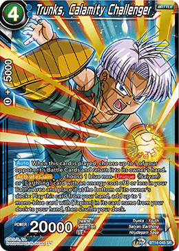 Trunks, Calamity Challenger (BT14-045) [Cross Spirits]