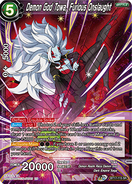 Demon God Towa, Furious Onslaught (BT17-115) [Ultimate Squad]