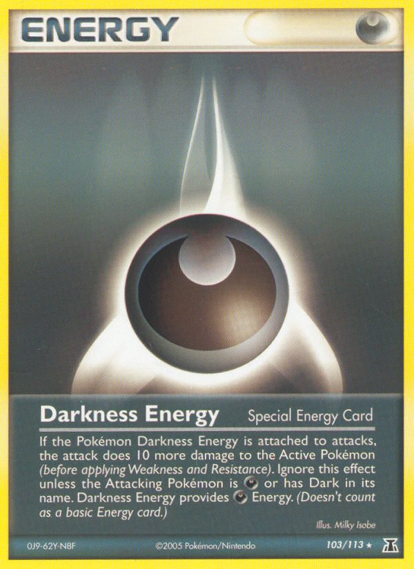 Darkness Energy (103/113) [EX: Delta Species]
