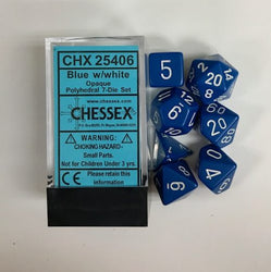 Chessex Opaque 7-Die Set