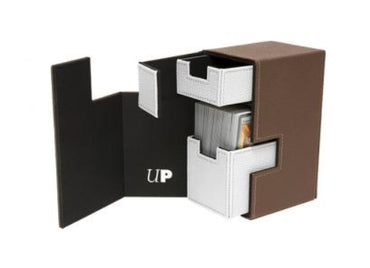 Ultra Pro M2 Limited Edition Deck Box - Brown/White