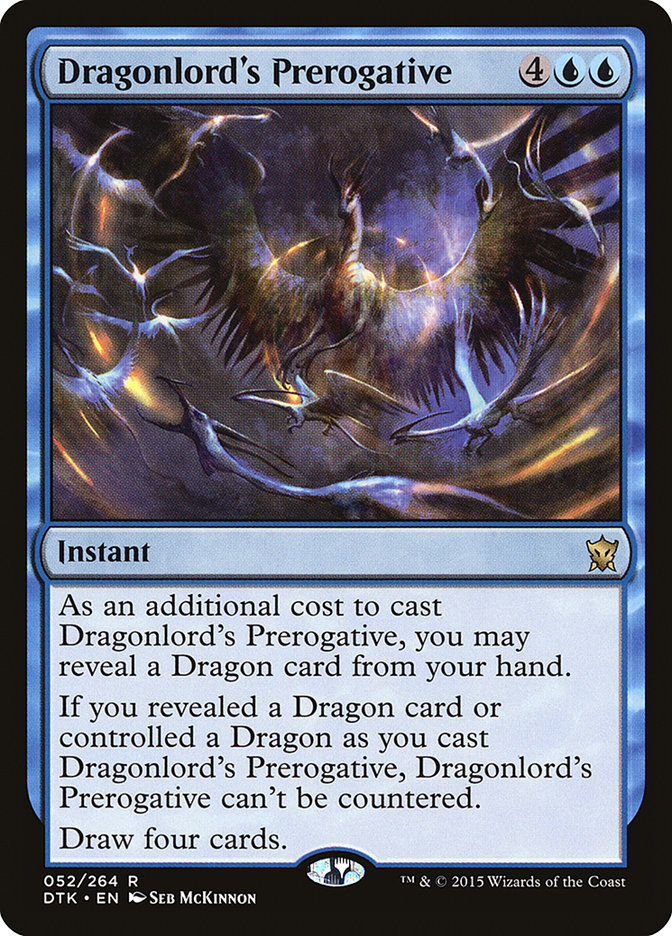 Dragonlord's Prerogative [Dragons of Tarkir]
