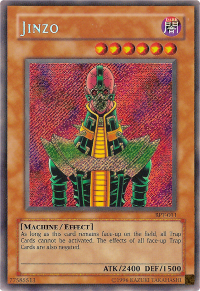 bpt yugioh cards Jinzo - 2003 Collectors Tin [SECRET RARE] [Near Mint]