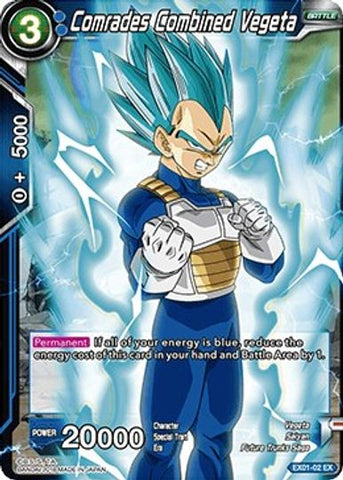 Comrades Combined Vegeta (EX01-02) [Mighty Heroes]