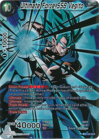 dragon ball super card game blue vegito Collection Saiyan & Super Saiyan Forms Combo Energy DRAGON BALL SUPER CARD GAME